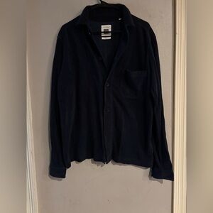 Men's Classic Navy Shirt Jacket